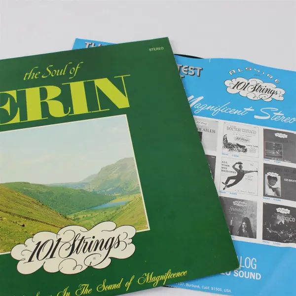  The Soul Of Erin 101 Strings Favorite Irish Songs 12" Vinyl Record
