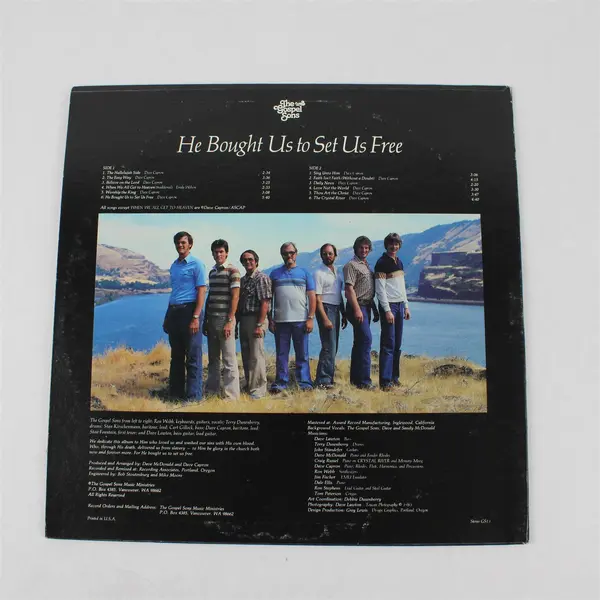  The Gospel Sons He Bought Us To Set US Free 12" Vinyl Record