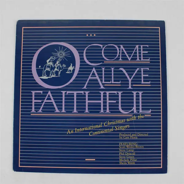 Continental Singers – O Come All Ye Faithful - 12" Vinyl Record