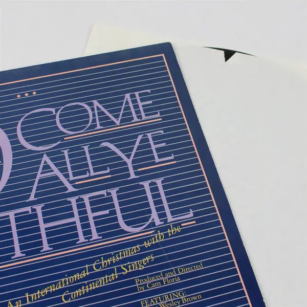 Continental Singers – O Come All Ye Faithful - 12" Vinyl Record