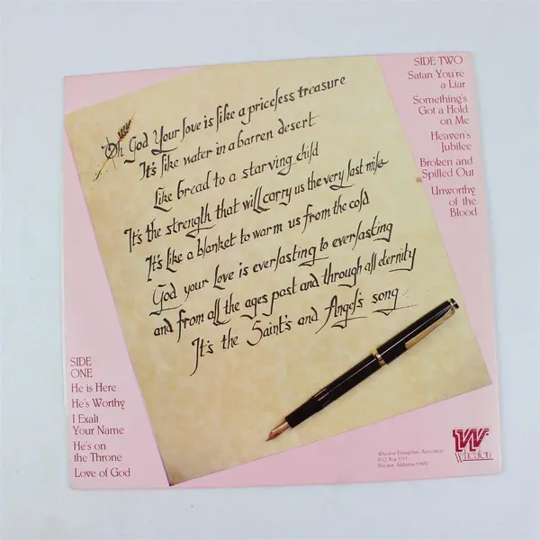 Karen Wheaton WEA 1015 12" Vinyl LP Gospel Folk Record