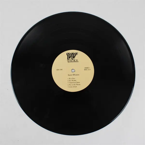 Karen Wheaton WEA 1015 12" Vinyl LP Gospel Folk Record
