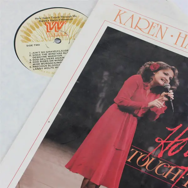 Karen Harris Wheaton Holy Spirit Touch Through Me Gospel 12" Vinyl Record