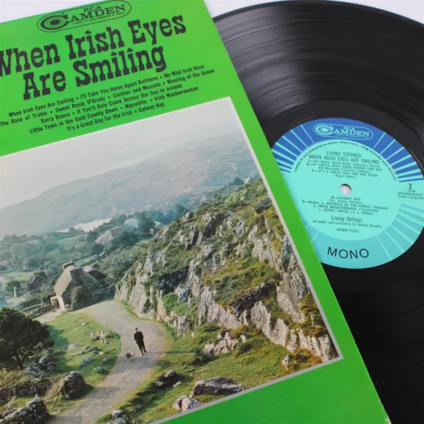 Living Strings When Irish Eyes Are Smiling RCA Camden MONO LP CAL 859