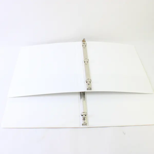 Lot of 6 Used 3-Ring Binders 3/4in Mixed Colors Black White Gray Burgundy