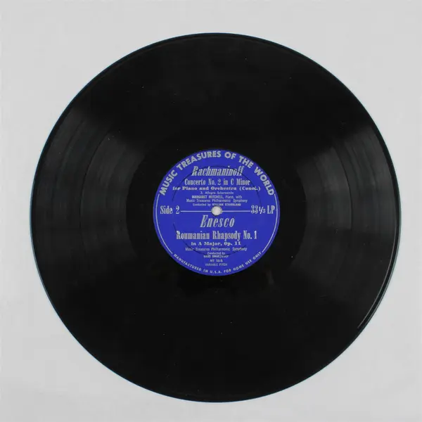 Margaret Mitchell Rachmaninoff Concerto No. 2 Enesco Roumanian Rhapsody 12in LP