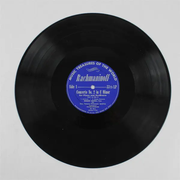 Margaret Mitchell Rachmaninoff Concerto No. 2 Enesco Roumanian Rhapsody 12in LP