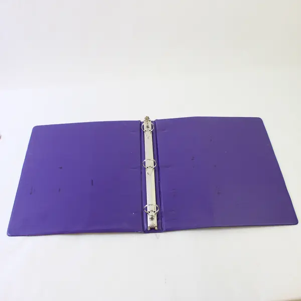 Samsill Lot of 4 Purple 1-Inch 3-Ring Binders