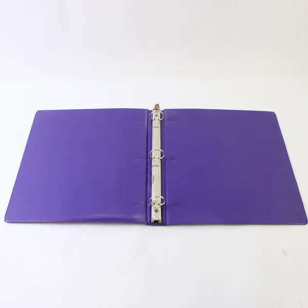 Samsill Lot of 4 Purple 1-Inch 3-Ring Binders