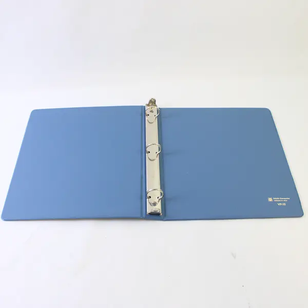 Lot of 4 Wilson Jones Blue 1in 3-Ring Binders