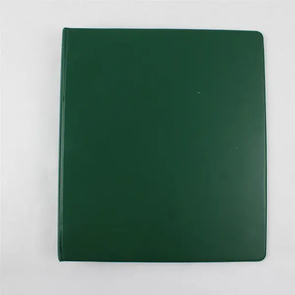 Lot of 4 White Black Red & Green 3-Ring Binders 1" School Office Supplies