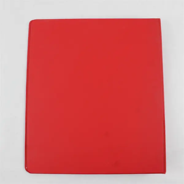 Lot of 4 White Black Red & Green 3-Ring Binders 1" School Office Supplies