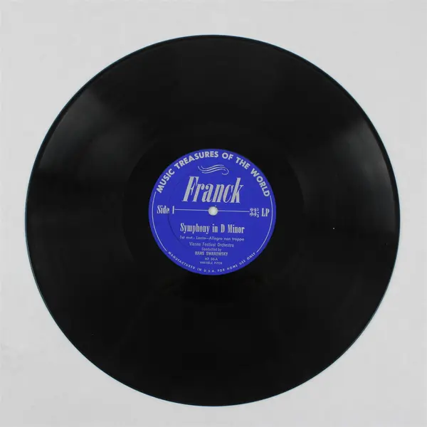 Franck Symphony in D Minor 12" Vinyl Vienna Festival Orchestra Hans Swarowsky