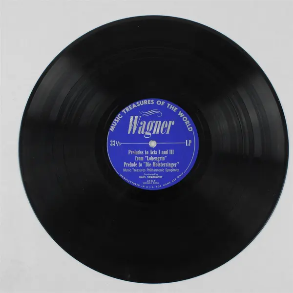 Wagner Music Treasures of the World MT 24 12" Vinyl LP Hans Swarowsky