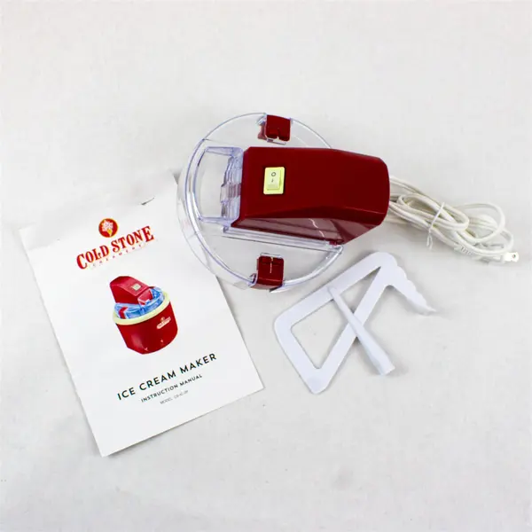 Cold Stone CS-IC-2P Replacement Top Assembly Paddle Manual No Bowl
