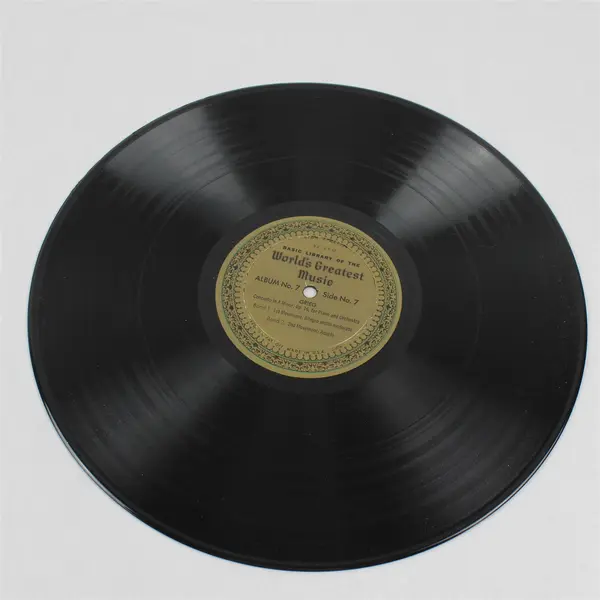 Basic Library World's Greatest Music Album No. 7 Grieg Beethoven Brahms 12" LP