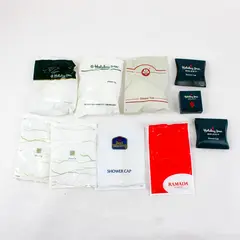 Lot of 10 Hotel Shower Caps Travel Guest Bathroom New