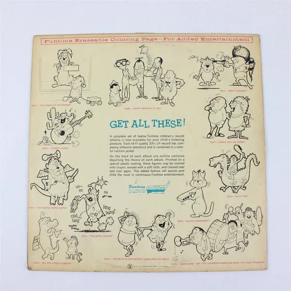 Dance With Me Henry!! Broadway Records 5007 12in Vinyl LP