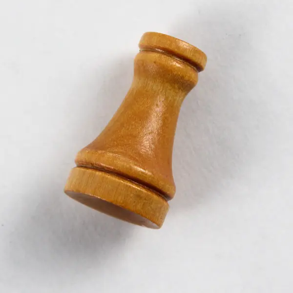 Lot of 44 Wooden Chess Pieces DIY Crafts Flawed
