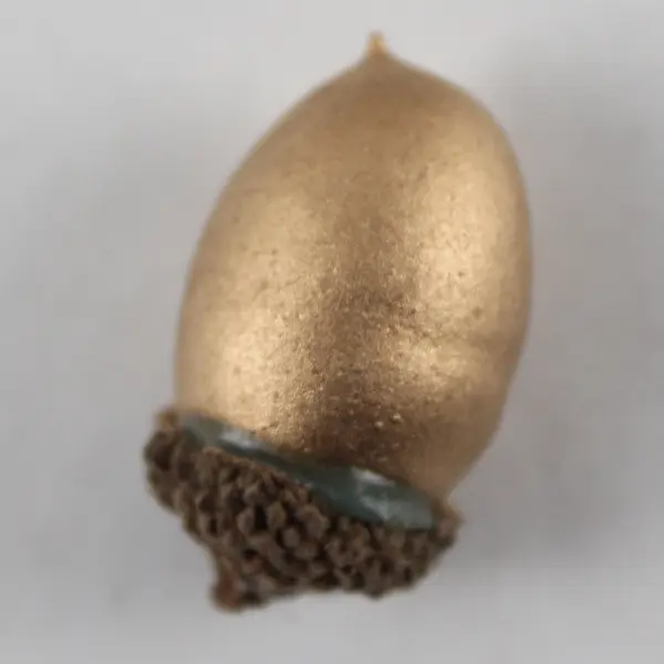 Lot of 34 Gold-Painted Acorns Flawed DIY Craft Projects