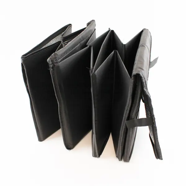 4-Slot Expanding Black Insulated Camping Pantry Shelf