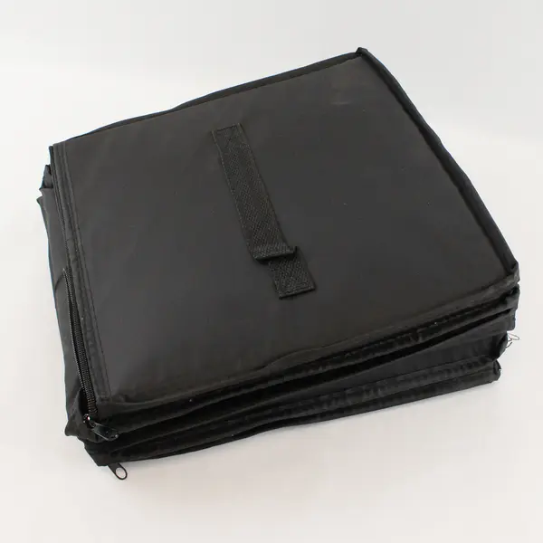 4-Slot Expanding Black Insulated Camping Pantry Shelf