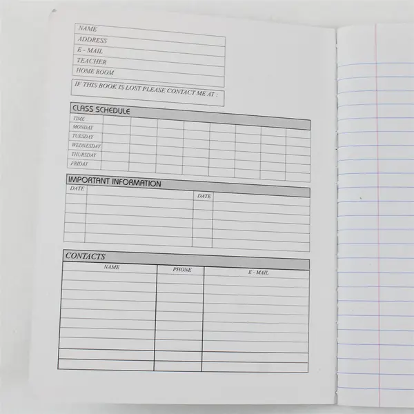Lot of 5 Assorted Composition Notebooks Mixed Brands Pre-Owned