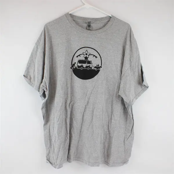 Gildan Gray Scooby Doo Graphic T-Shirt Men's 2XL