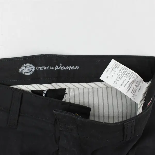 Dickies Black Slim Straight-Leg Pants Women's Size 8R