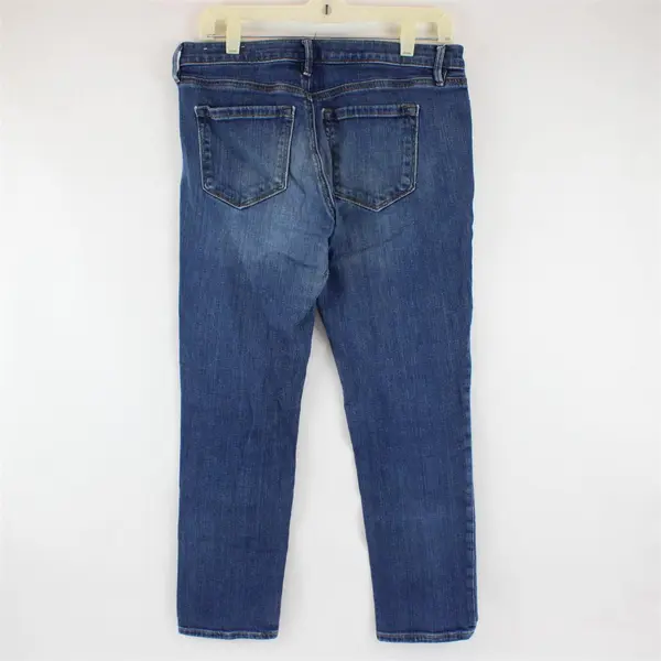 LOFT Medium Wash Modern Denim Crop Skinny Jeans Women's Size 2