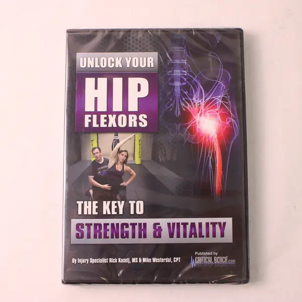 Unlock Your Hip Flexors: Key to Strength & Vitality DVD 2016 Sealed