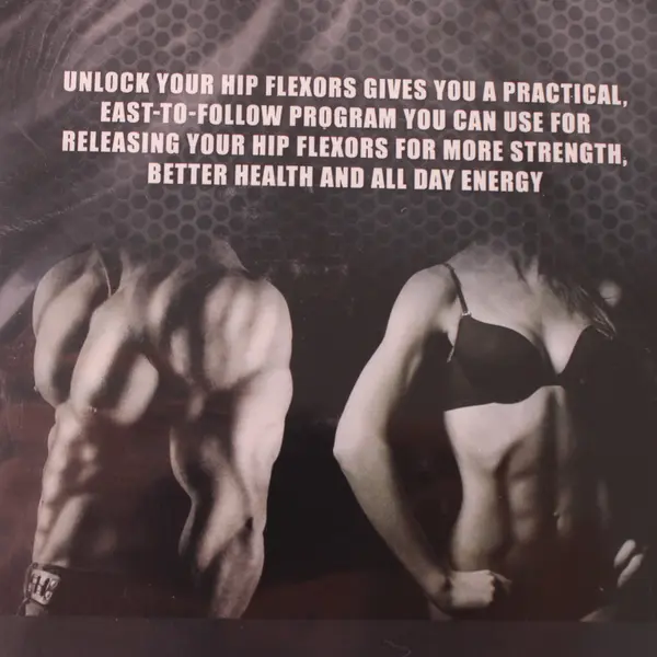 Unlock Your Hip Flexors: Key to Strength & Vitality DVD 2016 Sealed