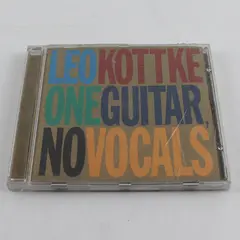 One Guitar, No Vocals CD by Leo Kottke 1999 #01005-82171-2
