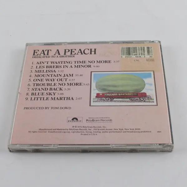 Eat a Peach CD by The Allman Brothers 1972 # P2-23654