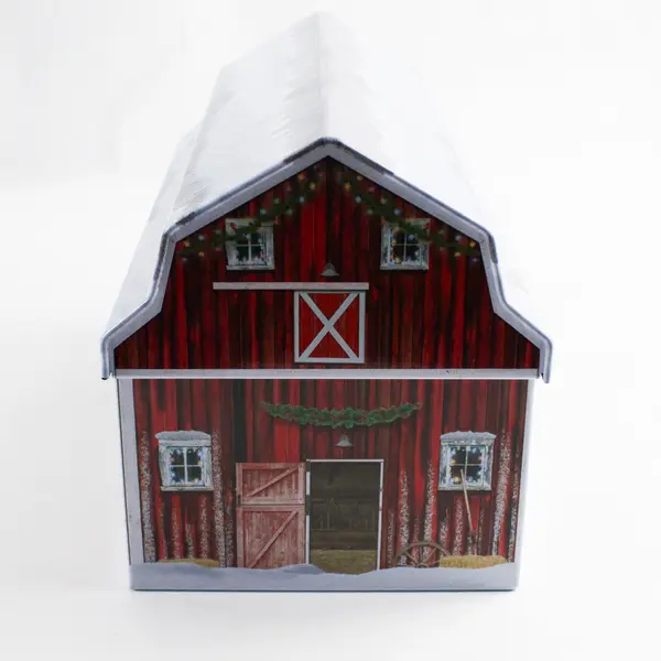 Eurographics Christmas Barn 550-Piece Jigsaw Puzzle Poster Tin 8551-5665