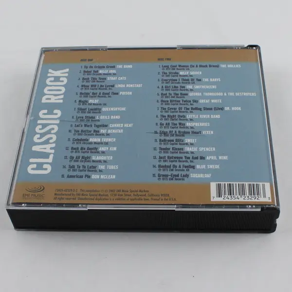 Classic Rock Double CD Set 2002 Various Artists, #72435-42329-2-3