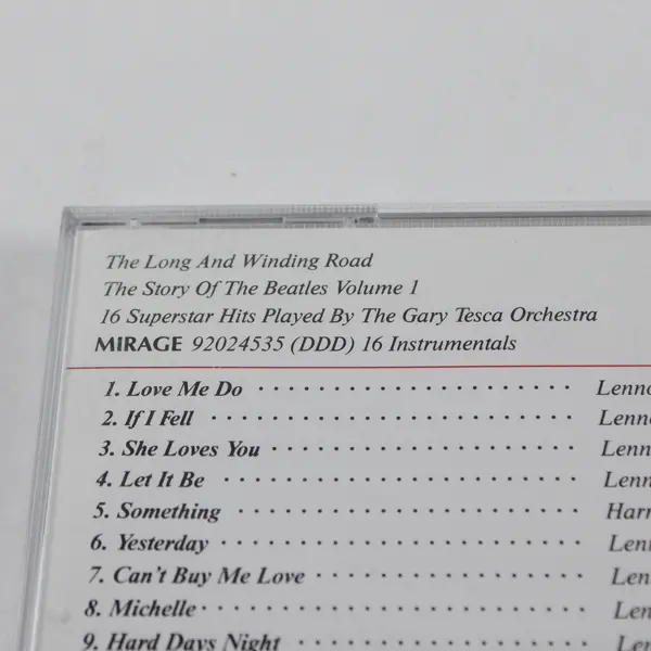 Gary Tesca Orchestra Long and Winding Road Beatles Story Vol 1 CD 92024535