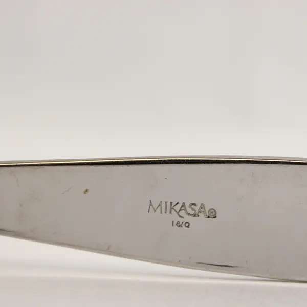 4 18/0 Dinner Forks  in the Pattern Lunea Frost by Mikasa