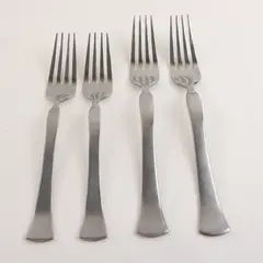 Cuisinart Yarmouth Stainless Fork Set of 4 2 Salad 2 Dinner Forks