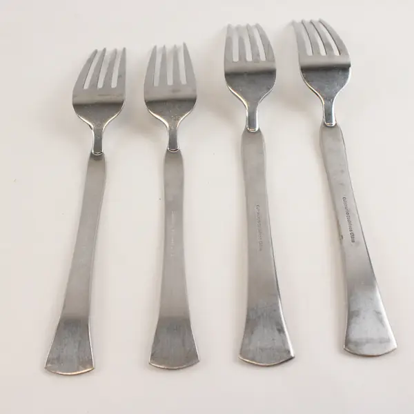 Cuisinart Yarmouth Stainless Fork Set of 4 2 Salad 2 Dinner Forks