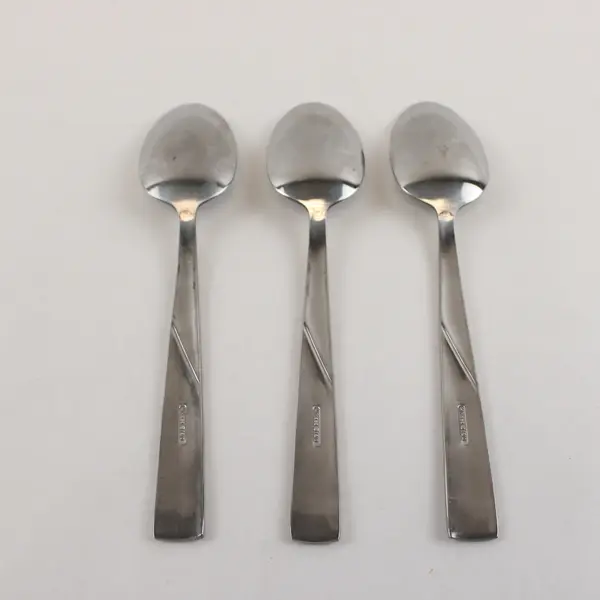 Three 18/0 Stainless Barletta Tablespoons by Mikasa