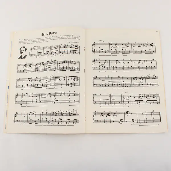 VTG 1969 Collection American Composers of the 20th Century 12 Compositions Piano