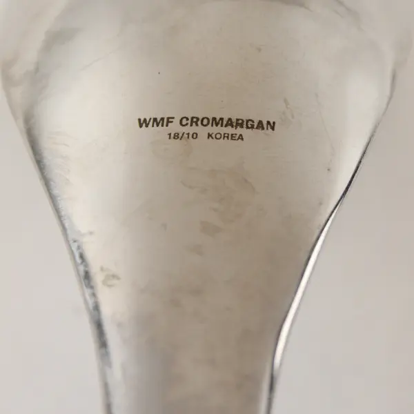 Three Euro Flatware from WMF Cromargan: Dinner Fork, Salad Fork, Tablespoon