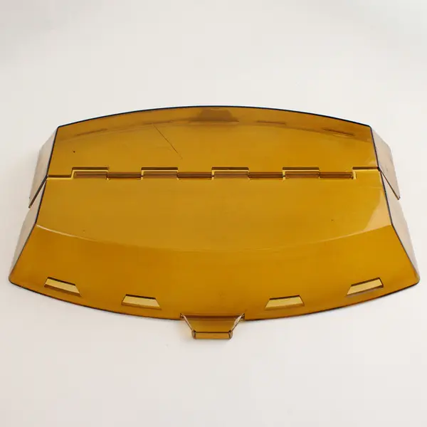Vintage Salton Hotray Bun Warmer Server Basket Amber Lid Made in USA