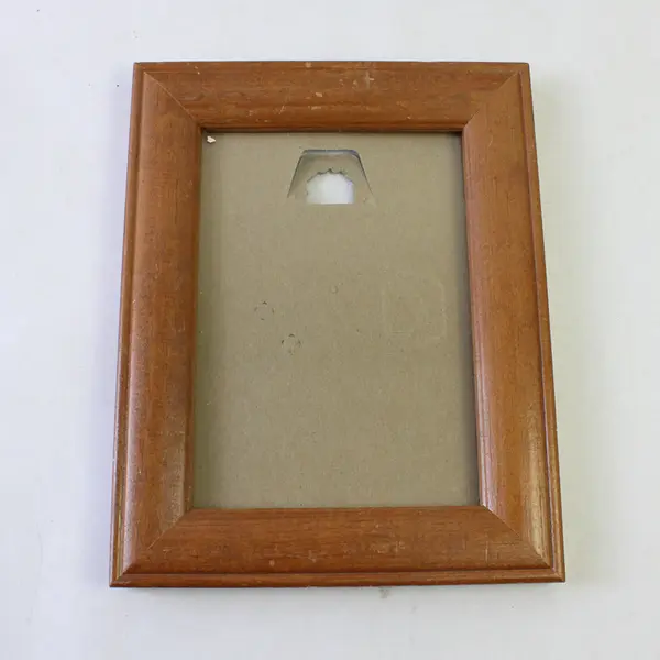 Lot of 4 Medium Sized Wooden Picture Frames DIY Craft Projects Flawed