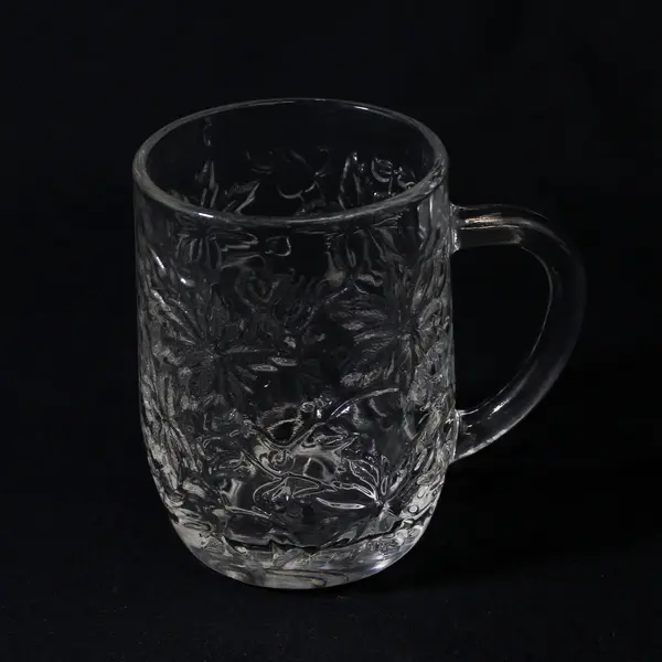 Set of 3 Princess House Fantasia Glass Coffee Mugs