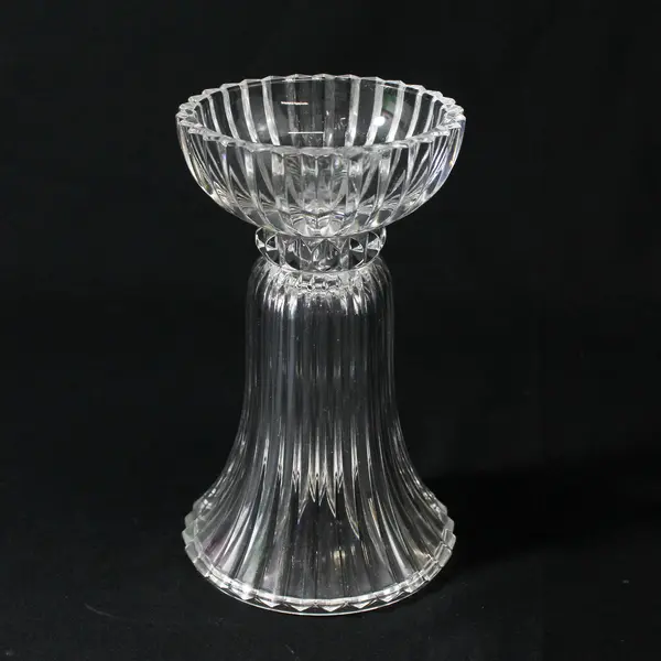 PartyLite Vienna Waltz  Crystal Dual Purpose Candle Holder Vase 