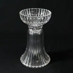 PartyLite Vienna Waltz  Crystal Dual Purpose Candle Holder Vase 