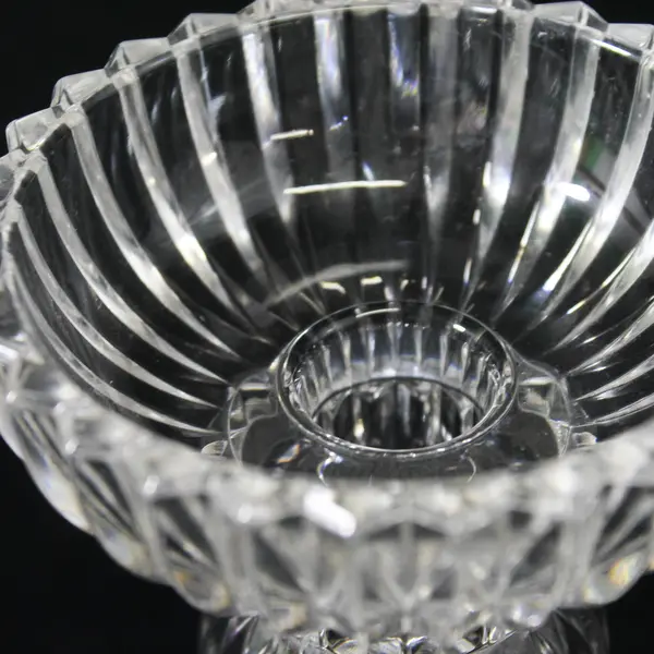 PartyLite Vienna Waltz  Crystal Dual Purpose Candle Holder Vase 