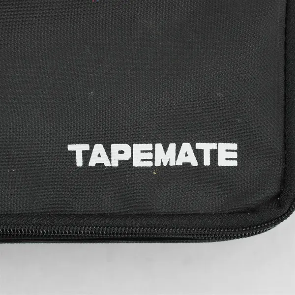 Tapemate Black Cassette Tape Travel Carry Case